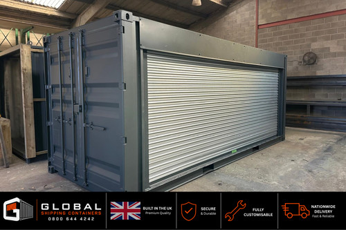 20ft shipping container - 20ft, side