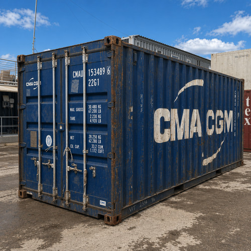 Used 20ft shipping container - used,