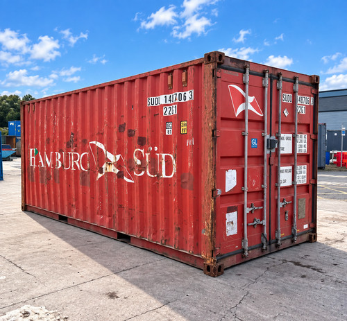 20ft used shipping container - used,
