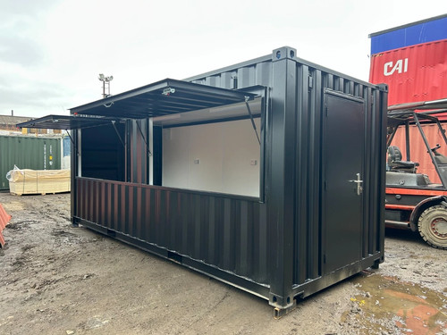 20ft 8ft kiosk - 20ft, x