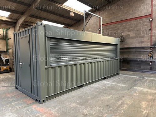 20ft food kiosk - kiosk, container