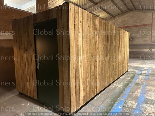 20ft 8ft cladded - 8ft,