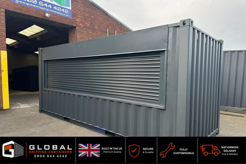 20ft food kiosk container - kiosk, |