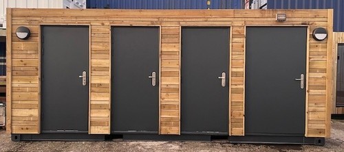 20ft shipping container - 20ft, toilet