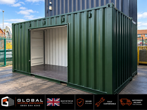20ft shipping container side - |,